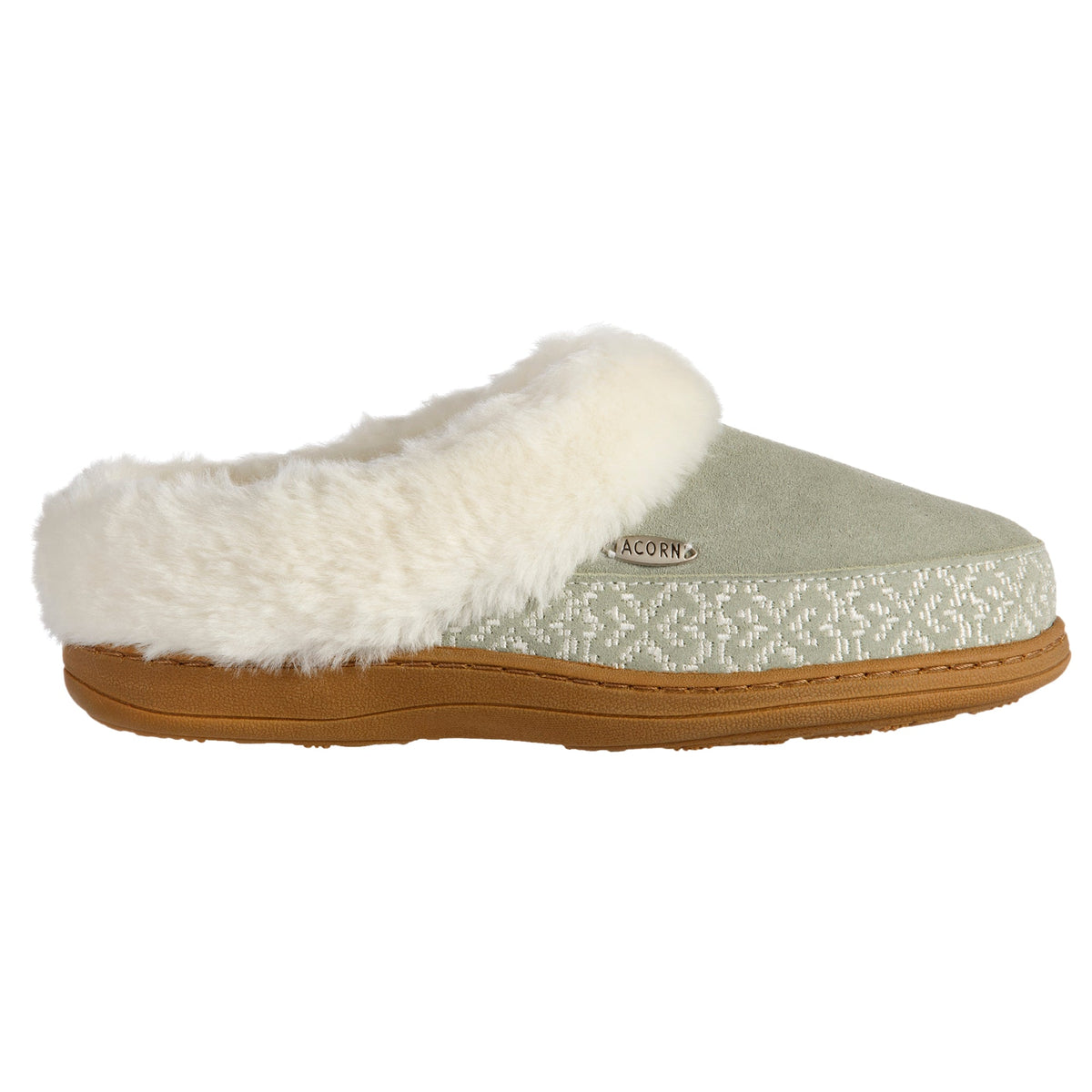 Women's Desert Sage Greta Embroidered Clog Slipper

#color_desert-sage