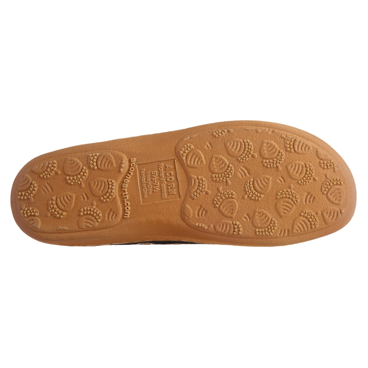 Acorn Women's Alexandra Clog Bottom Profile Black#color_black