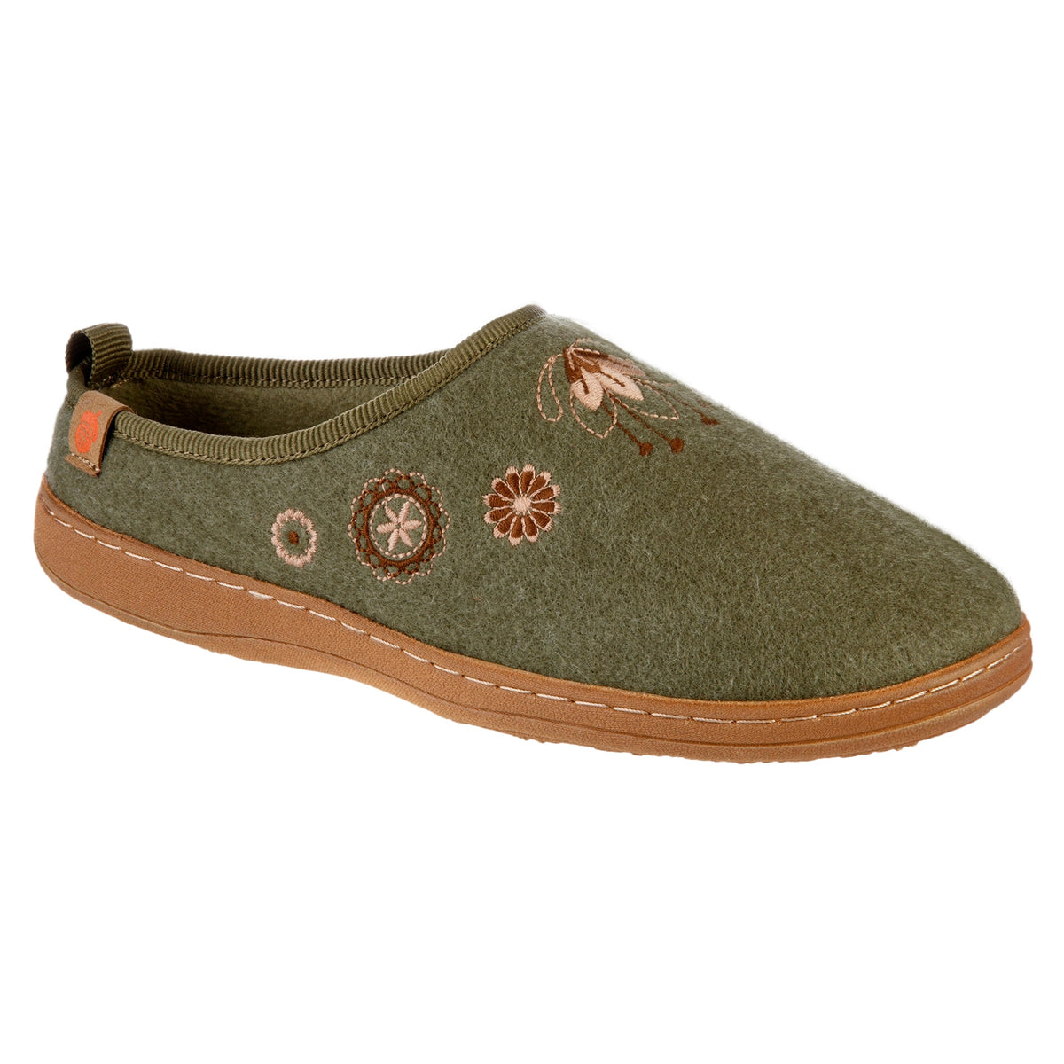 Women's Alexandra Olive Color Clog Slipper

#color_olive