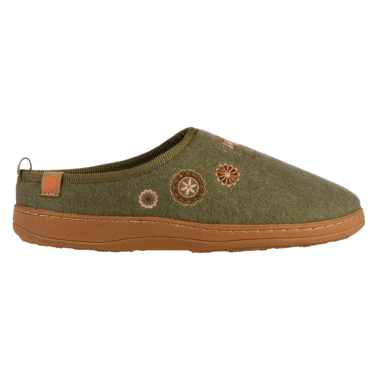 Women's Alexandra Olive Color Clog Slipper

#color_olive