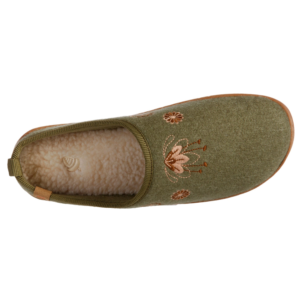 Women's Alexandra Olive Color Clog Slipper

#color_olive