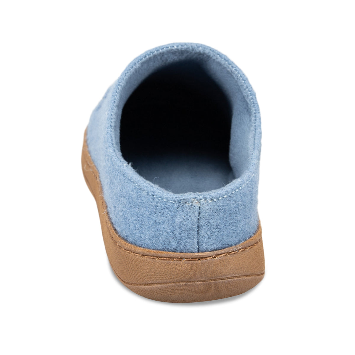 25207 Women's Embroidered Boiled Wool Clog #color_denim
