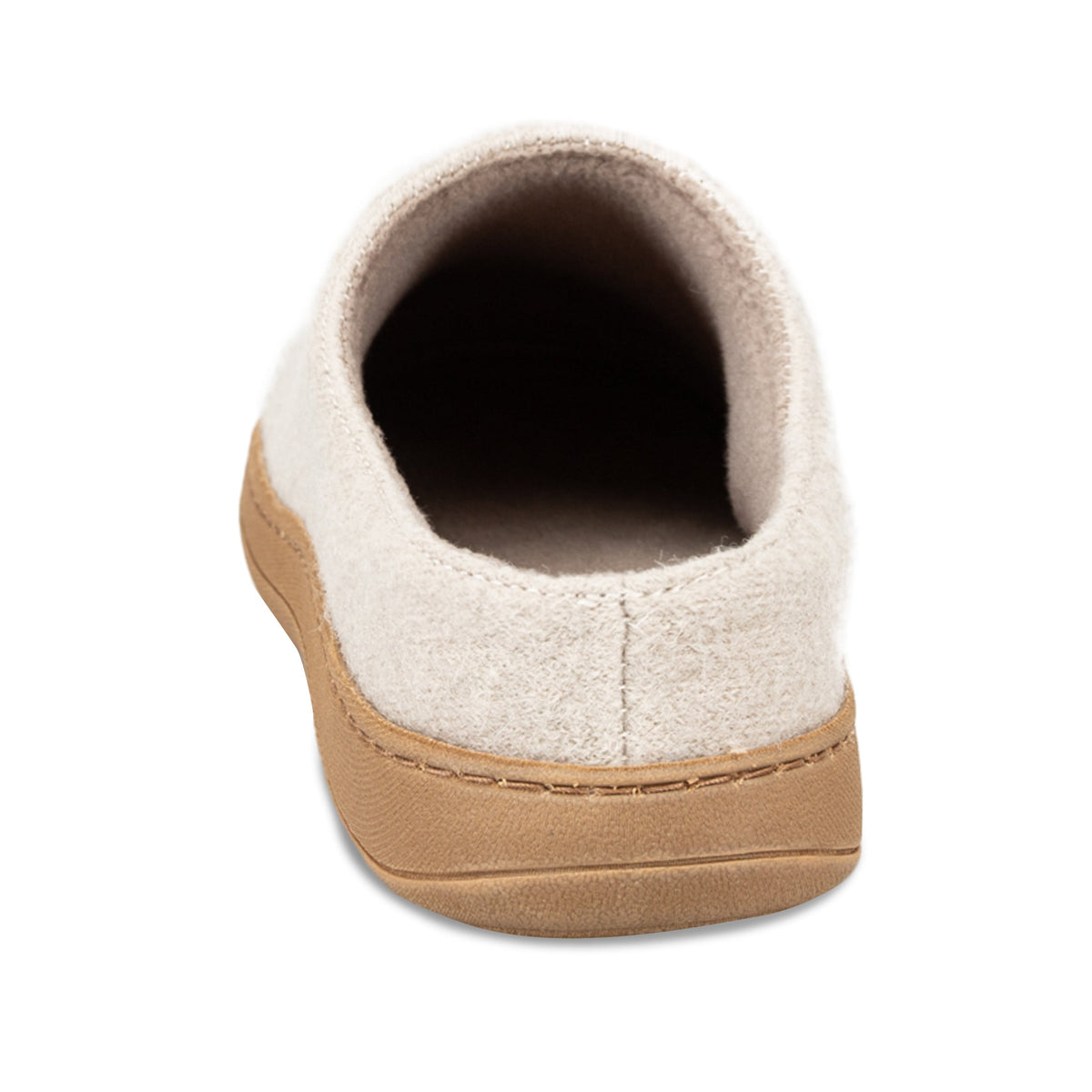 25207 Women's Embroidered Boiled Wool Clog #color_oatmeal-heather