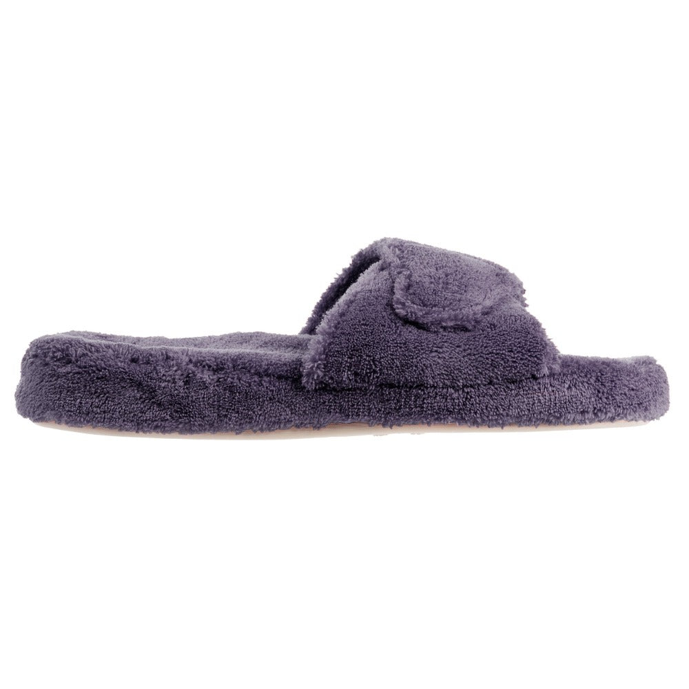 Women's Spa Slide Slippers in Ink Profile#color_ink