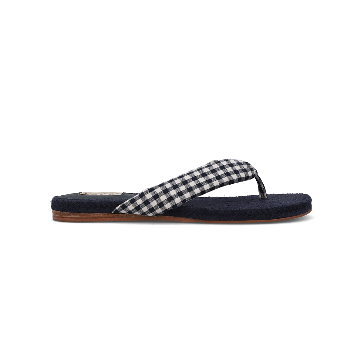 ALEENA - NAVY GINGHAM