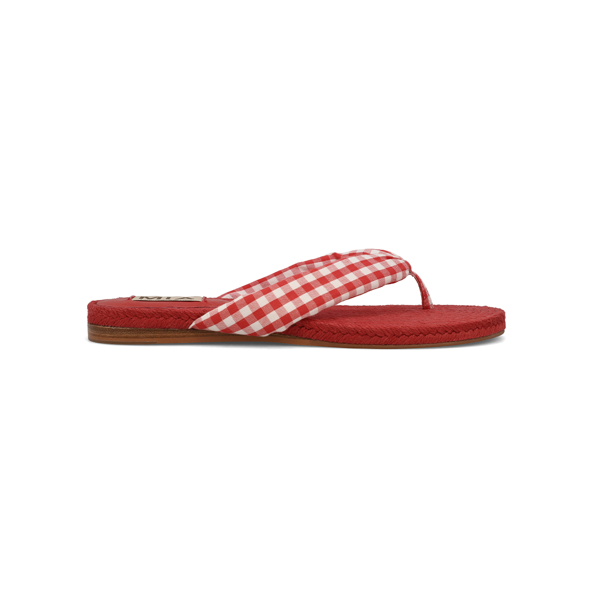 ALEENA - RED GINGHAM