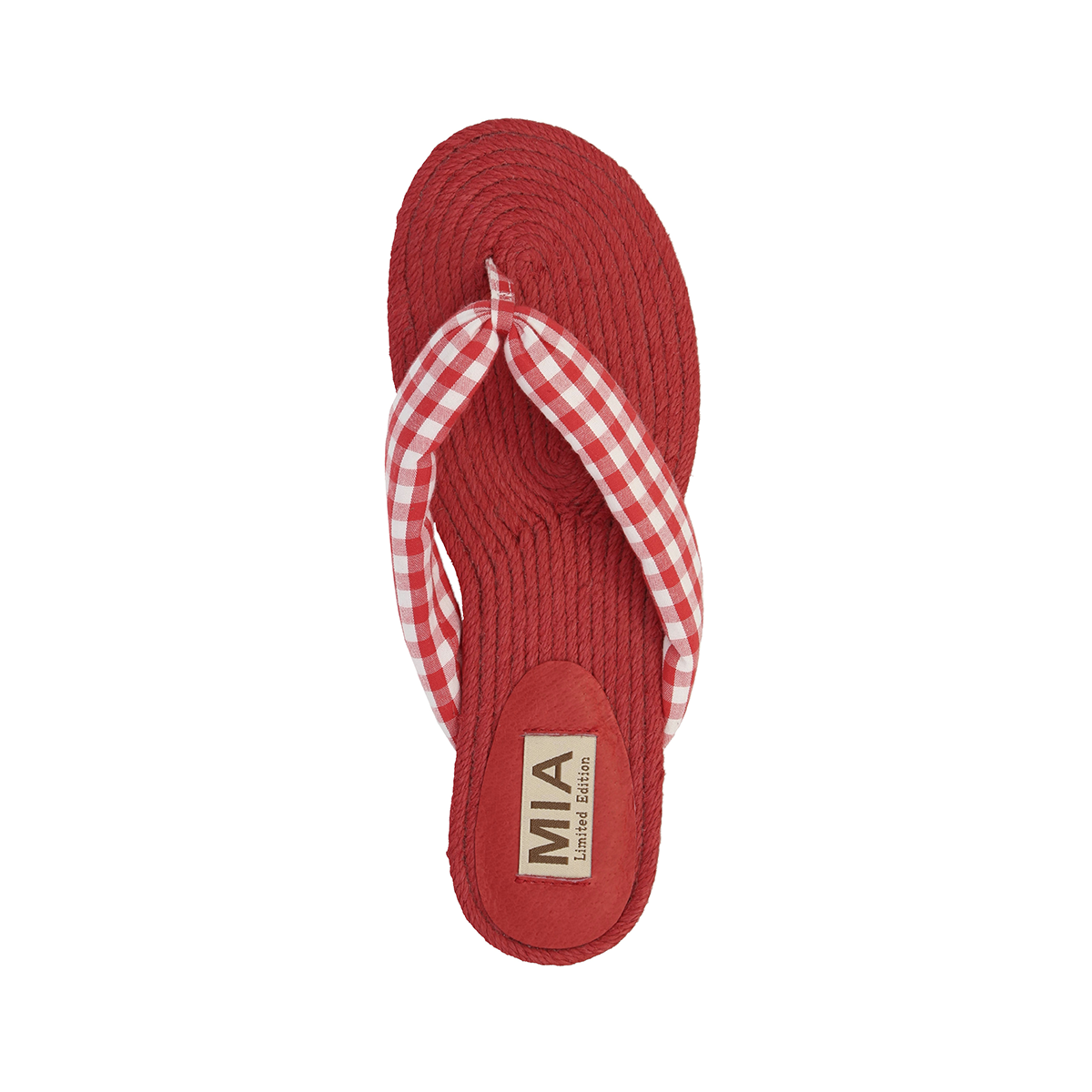 ALEENA - RED GINGHAM