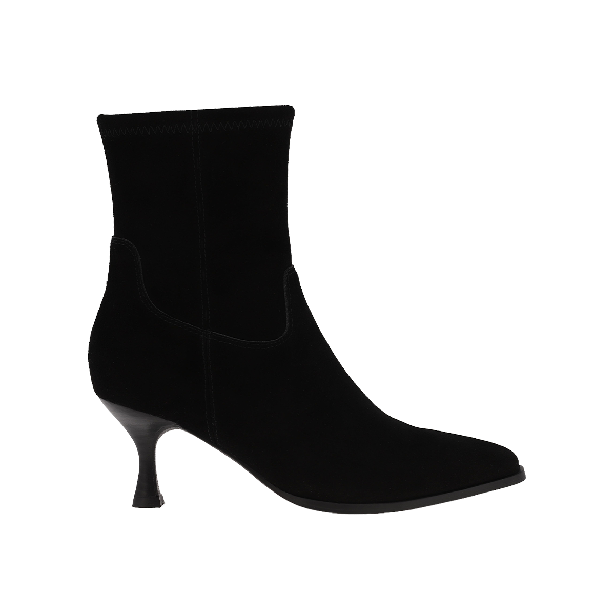 ALETTA-R - BLACK SUEDE