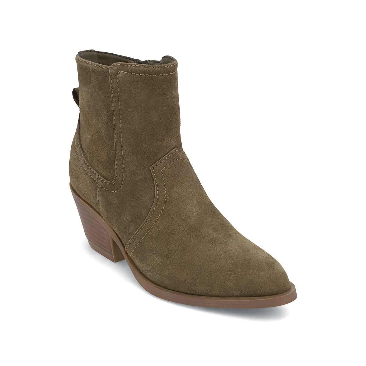 ESTER - OLIVE SUEDE