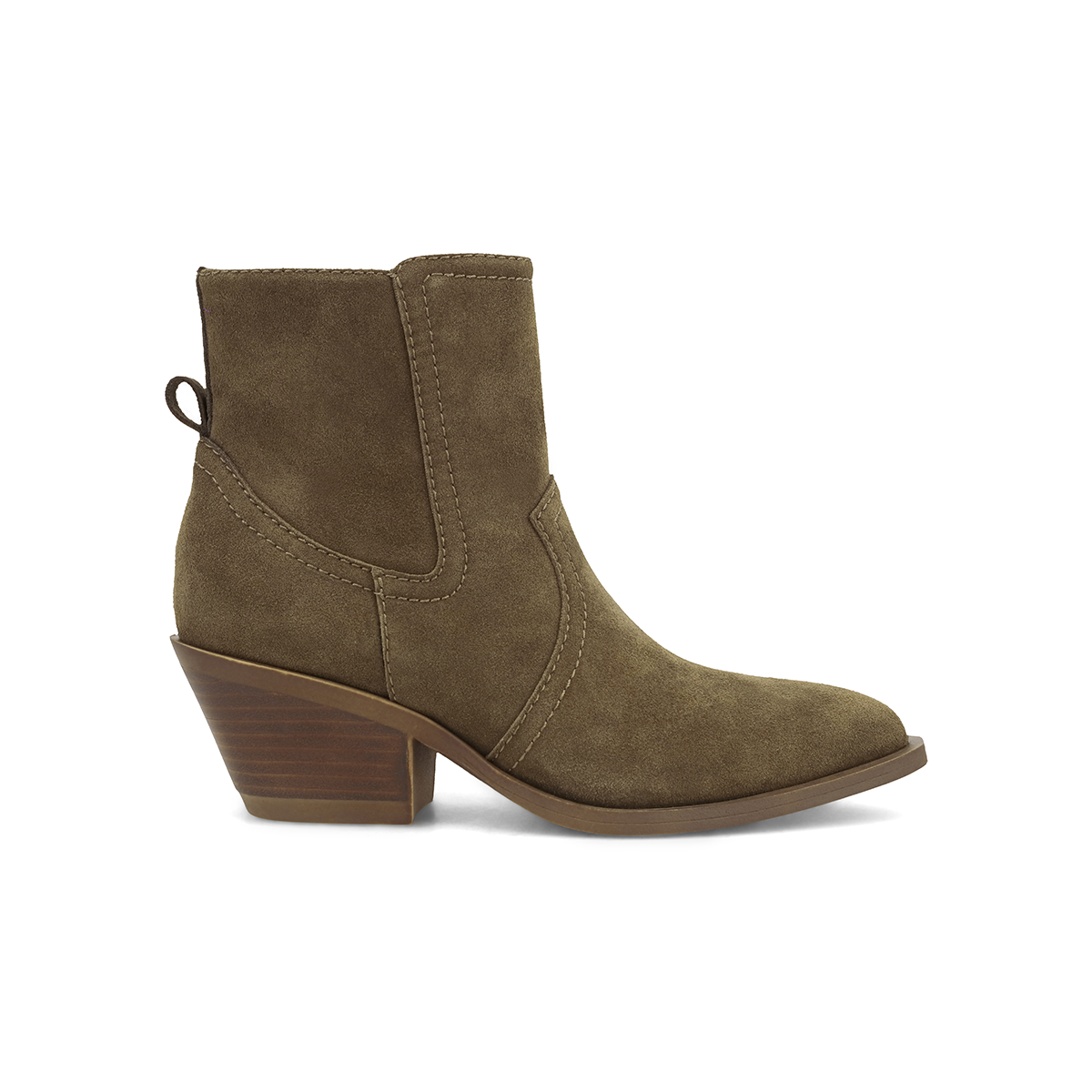 ESTER - OLIVE SUEDE