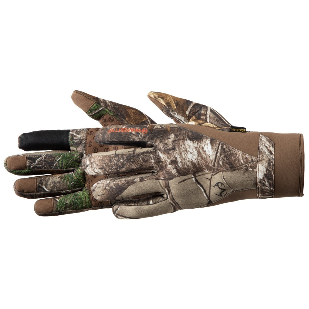 Men's Coyote TouchTip Gloves in Realtree Xtra Pair Side Profile #color_realtree-xtra