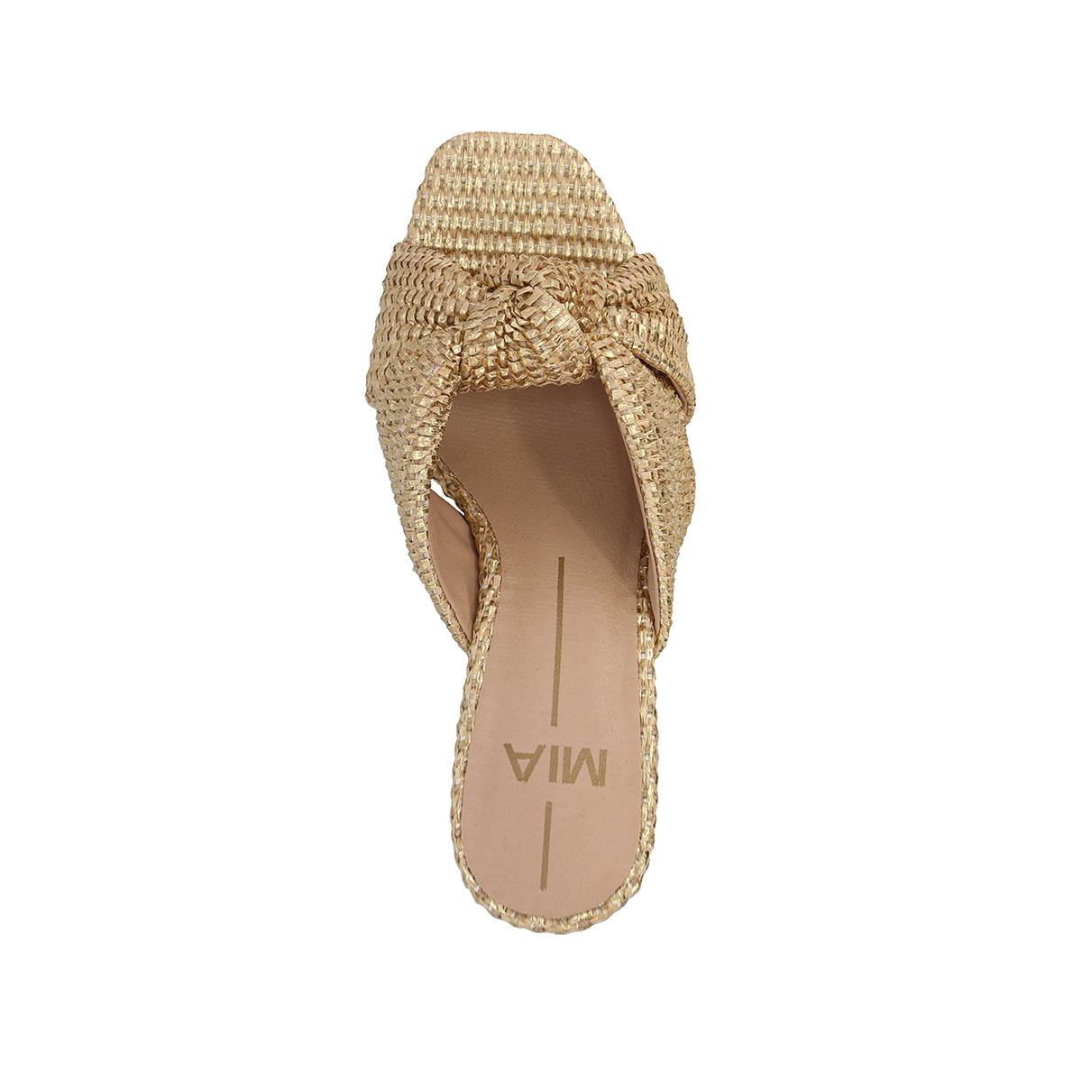 HANIA - GOLD RAFFIA
