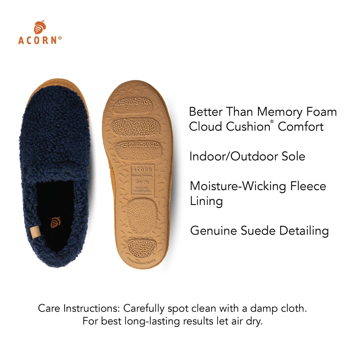 Men's Classic Moccasin Grey Plaid Slippers

#color_grey-plaid