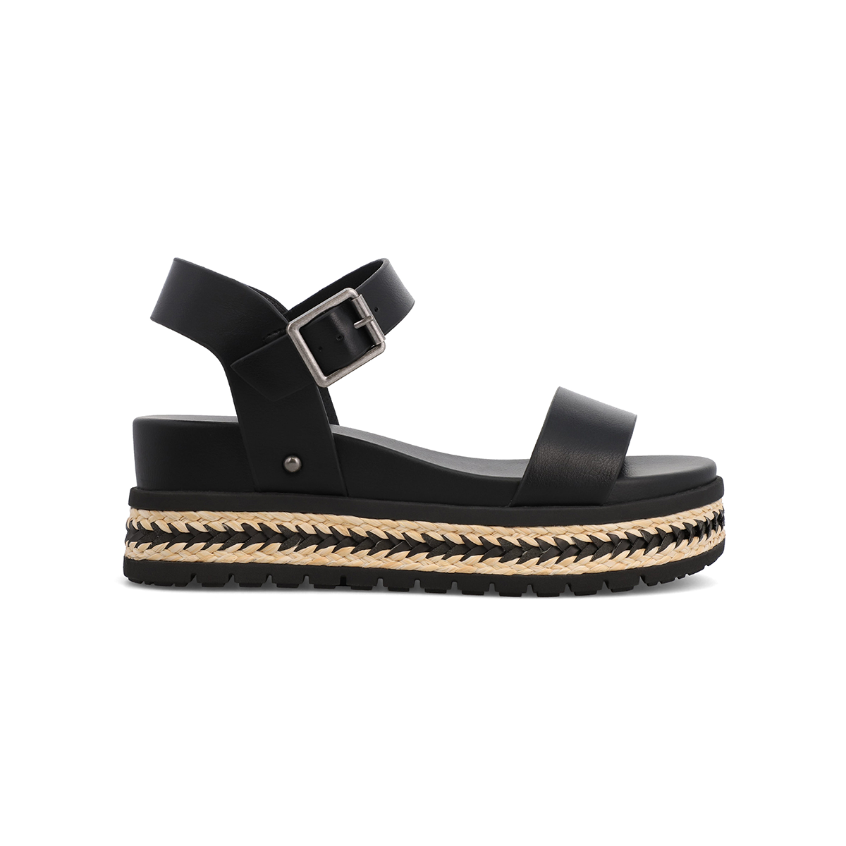 KIERA - BLACK RAFFIA