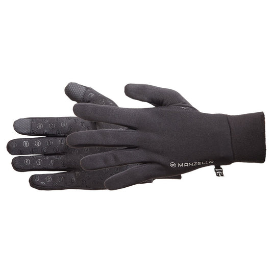 Women's Power Stretch Ultra Touchtip Gloves Pair Side Profile
#color_black