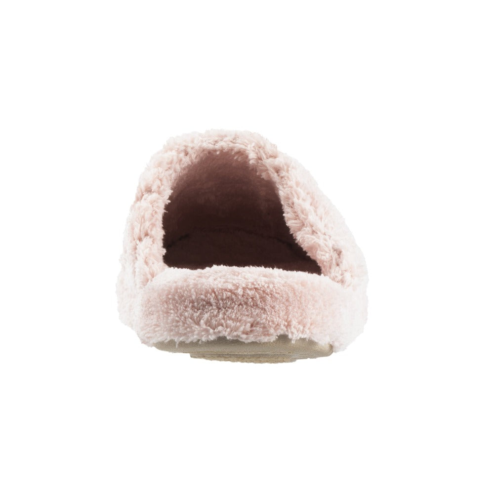 Women's Spa Quilted Clog in Pink Back#color_pink