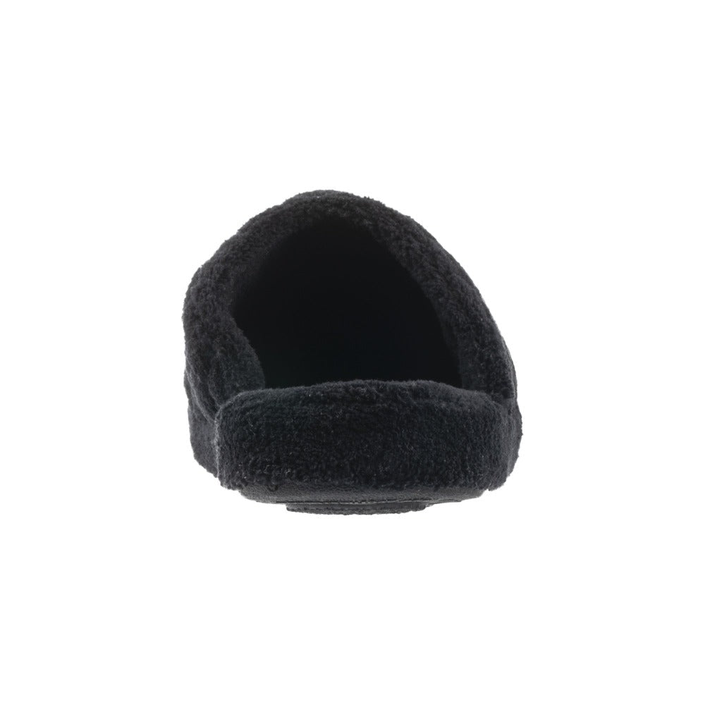 Women's Spa Quilted Clog in Black Back#color_black