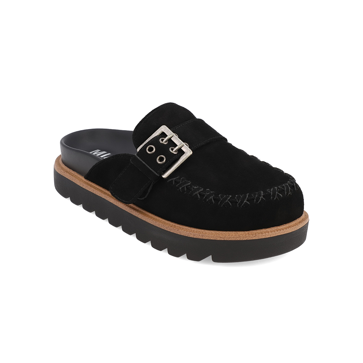 ZAINA - BLACK SUEDE