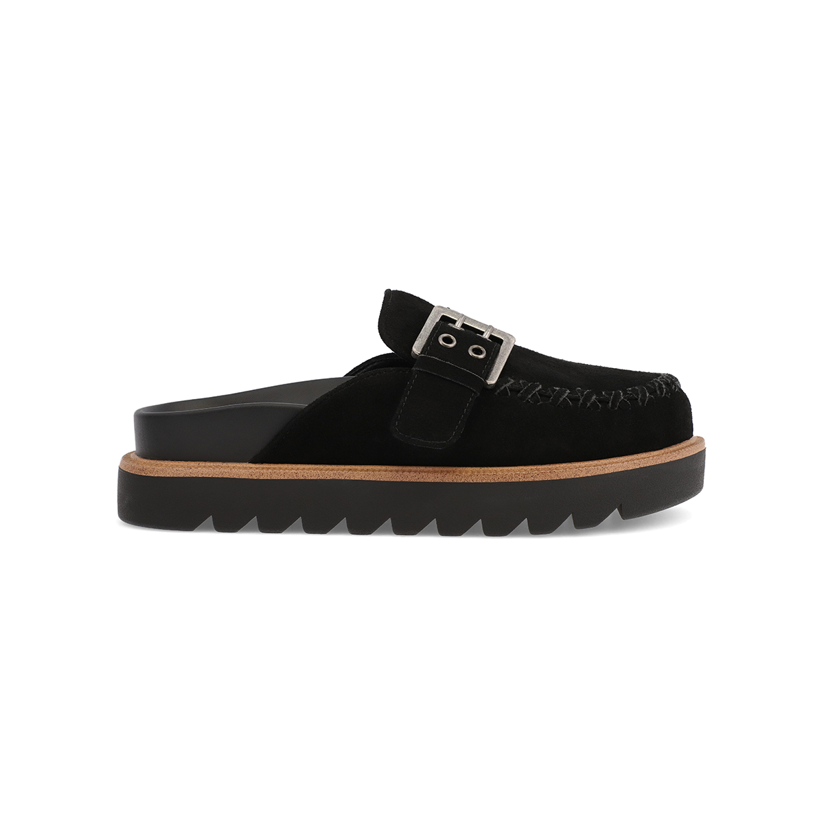 ZAINA - BLACK SUEDE