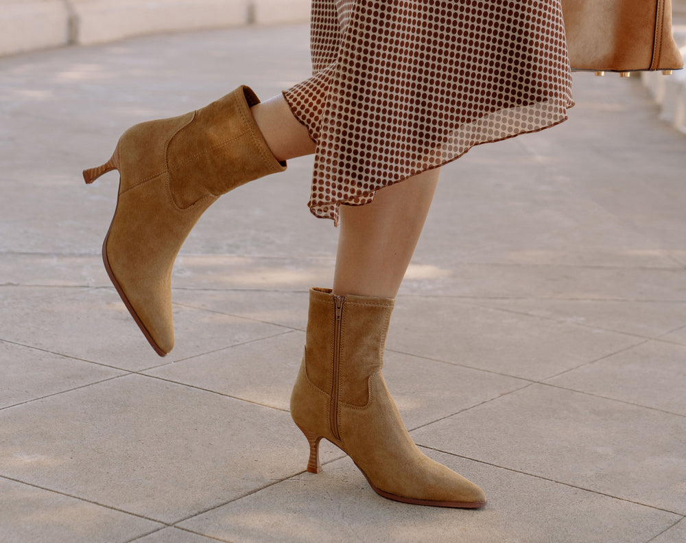 ALETTA-R - TAN SUEDE
